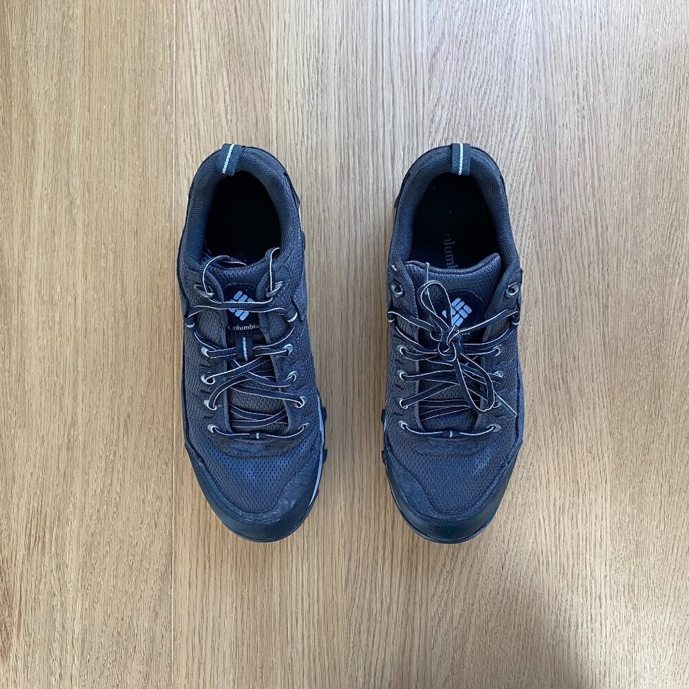 Columbia Trail Hiking Shoes Navy Blue Men's 10.5 Wide